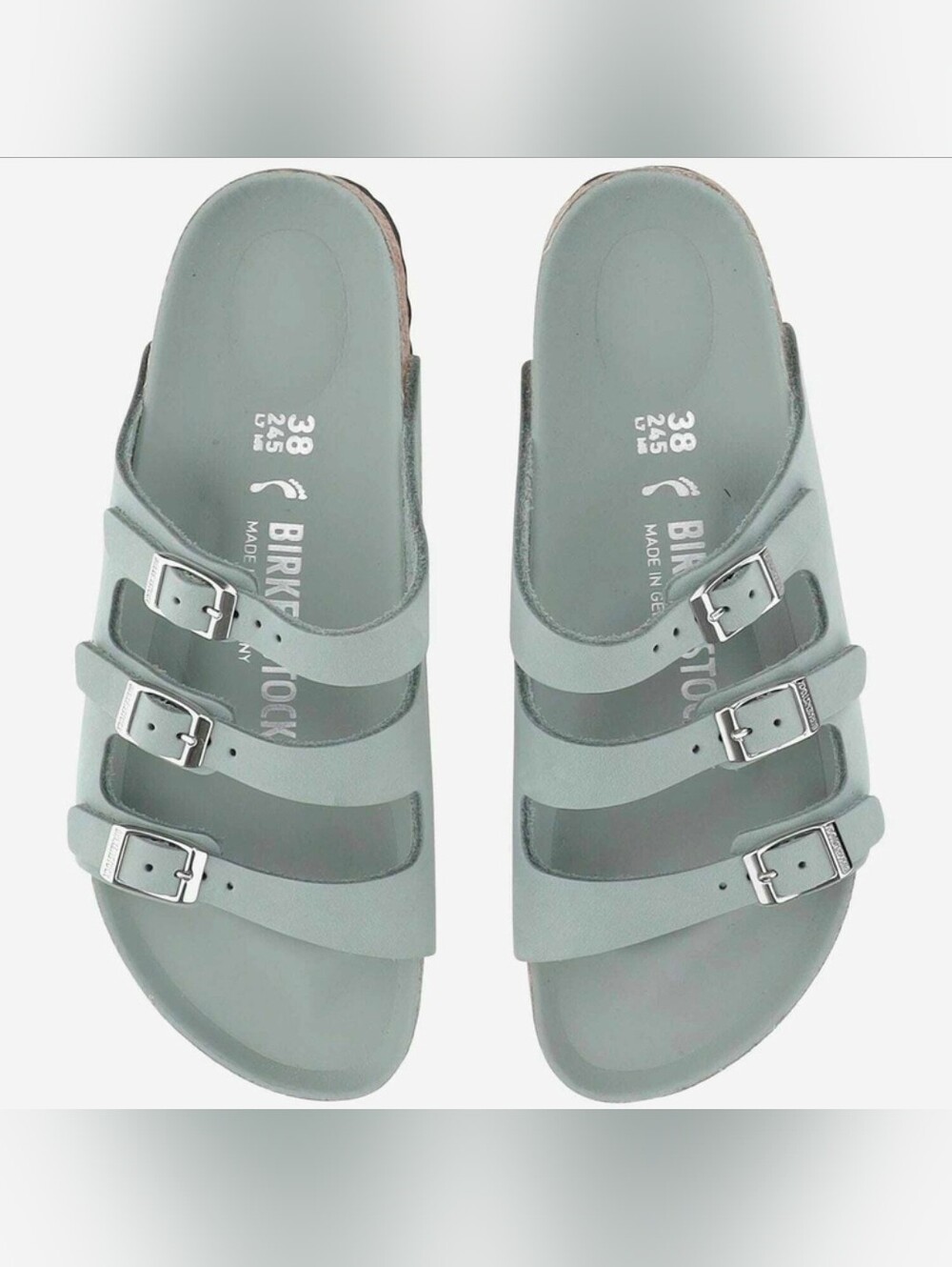 Birkenstock Florida Leather SAndals NWT Sz 41